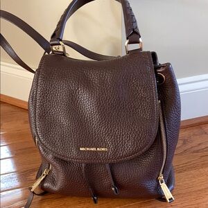 Michael Kors Brown Leather handbag Backpack